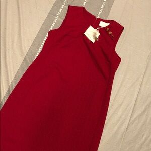 Chic Asymmetrical Red Dress size 6